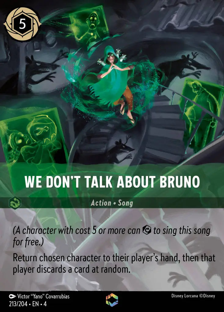 We Don't Talk About Bruno - 213/204 - Enchanted - Ursula’s Return - Disney Lorcana