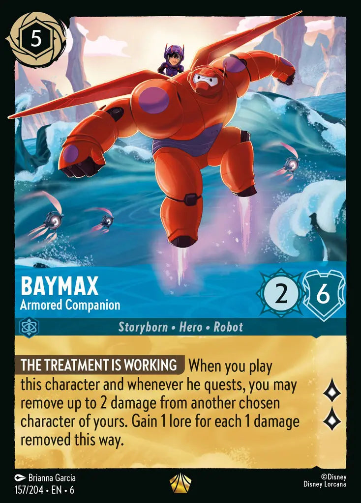 Baymax - Armored Companion - 157/204 - Legendary - Azurite Sea - Disney Lorcana