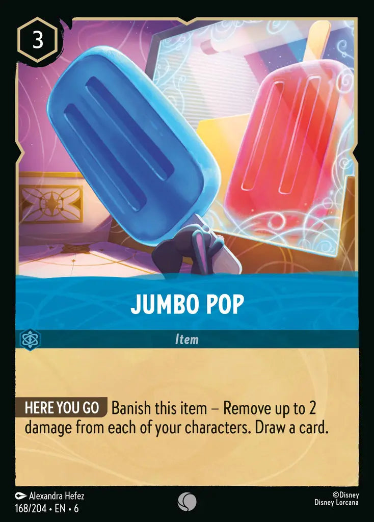 Jumbo Pop - 168/204 - Common - Azurite Sea - Disney Lorcana