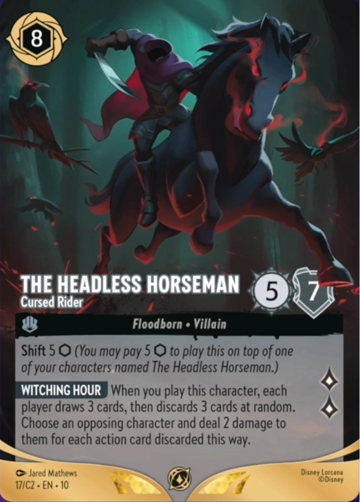 The Headless Horseman - Cursed Rider - 17/C2 EN10 - Promo