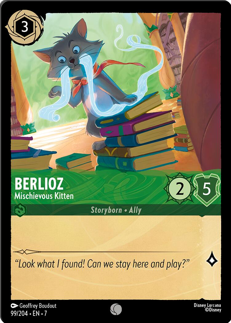Berlioz - Mischievous Kitten