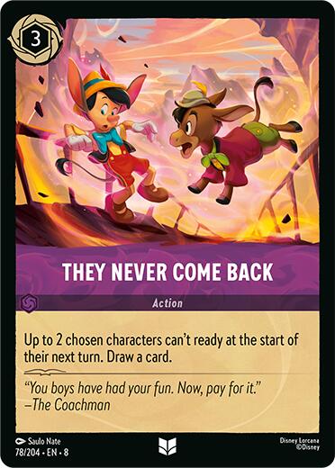 They Never Come Back