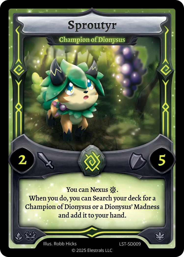 Sproutyr - Champion of Dionysus