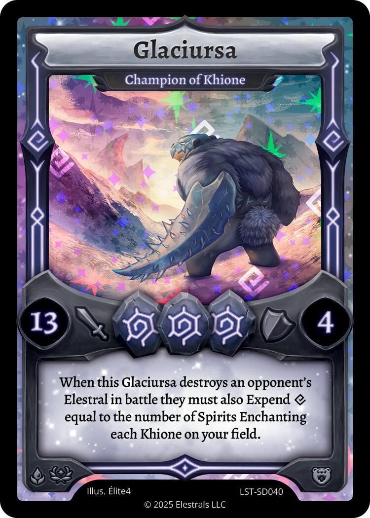 Glaciursa - Champion of Khione