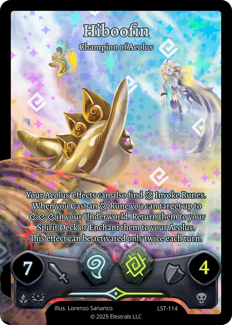 Hiboofin - Champion of Aeolus (Full Art)