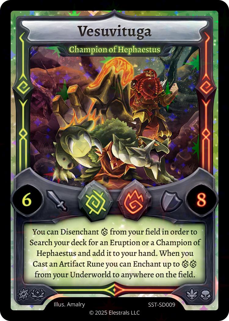 Vesuvituga - Champion of Hephaestus