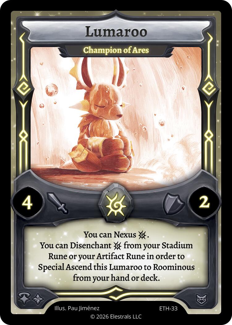 Lumaroo - Champion of Ares