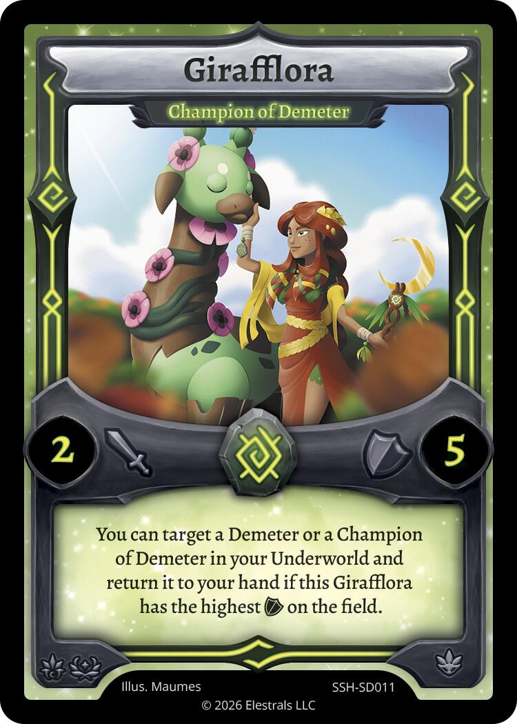 Girafflora - Champion of Demeter