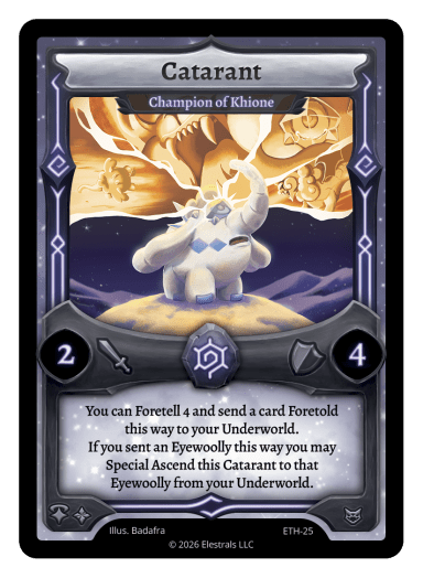 Catarant - Champion of Khione ETH-25