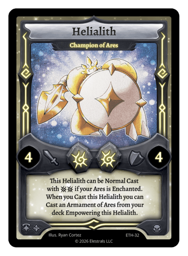 Helialith - Champion of Ares ETH-32