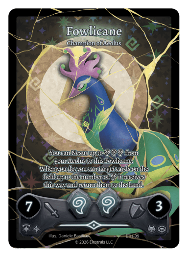 Fowlicane - Champion of Aeolus ETH-39