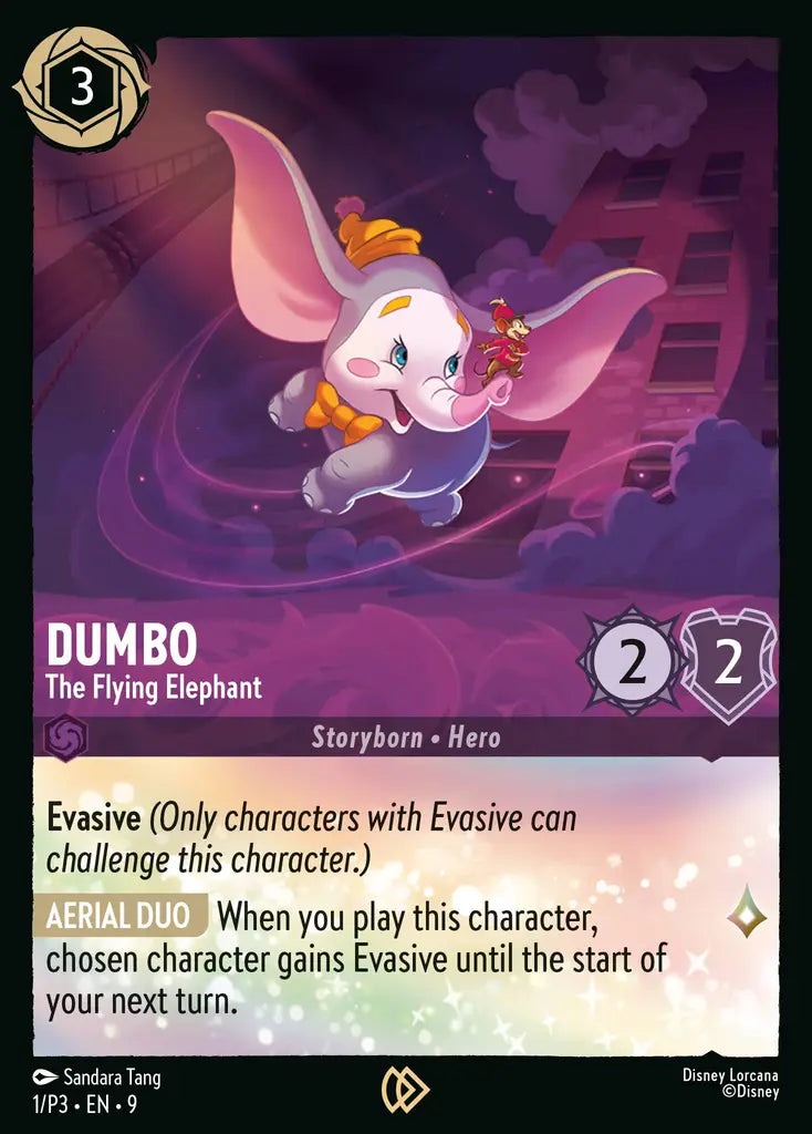 Dumbo - The Flying Elephant - 1/P3 - Promo