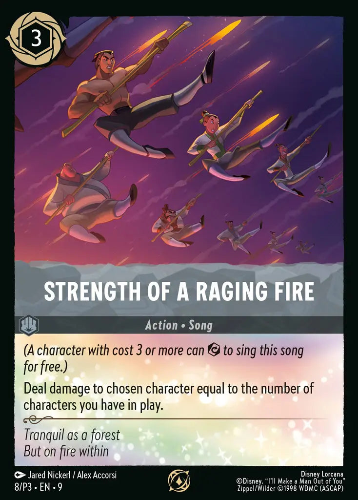 Strength of a Raging Fire - 8/P3 - Promo