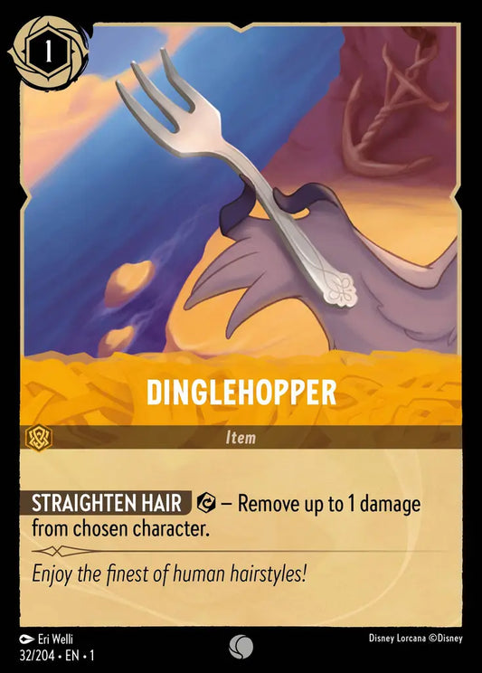 Dinglehopper - 32/204 - Common - The First Chapter - Disney Lorcana