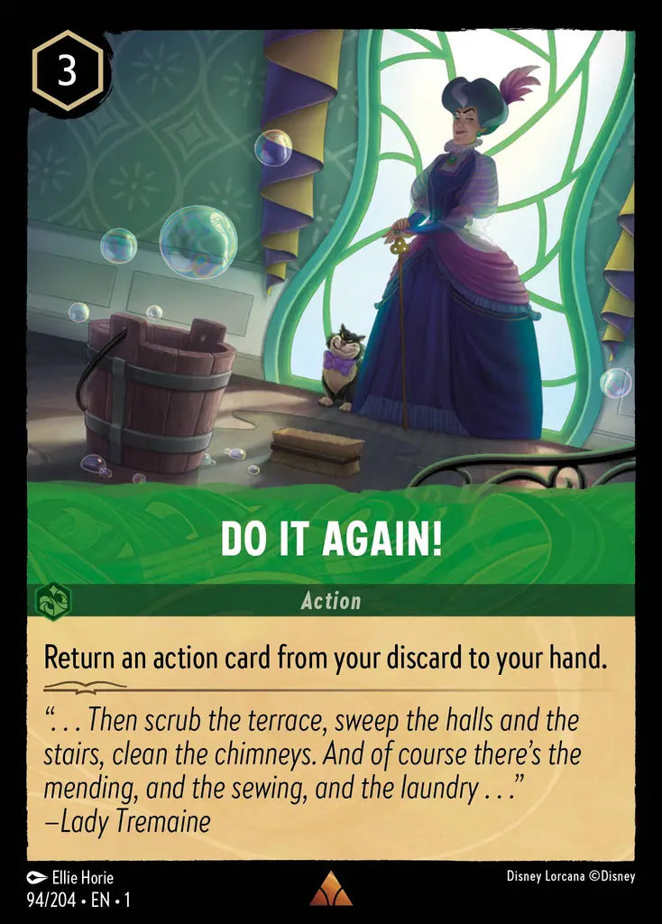 Do It Again! - 94/204 - Rare - The First Chapter - Disney Lorcana