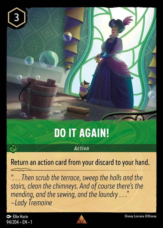 Do It Again! - 94/204 - Rare - The First Chapter - Disney Lorcana