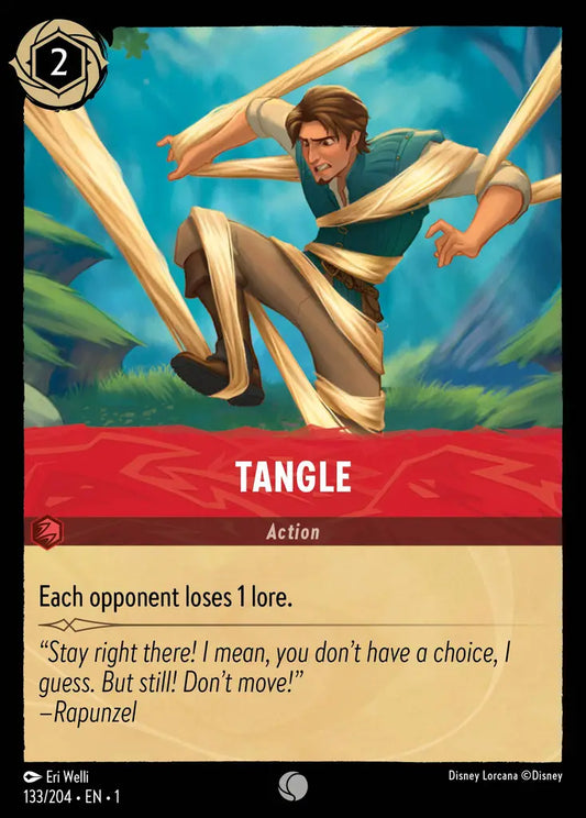 Tangle - 133/204 - Common - The First Chapter - Disney Lorcana