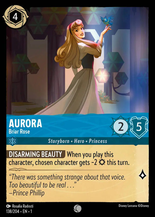 Aurora - Briar Rose - 138/204 - Common - The First Chapter - Disney Lorcana