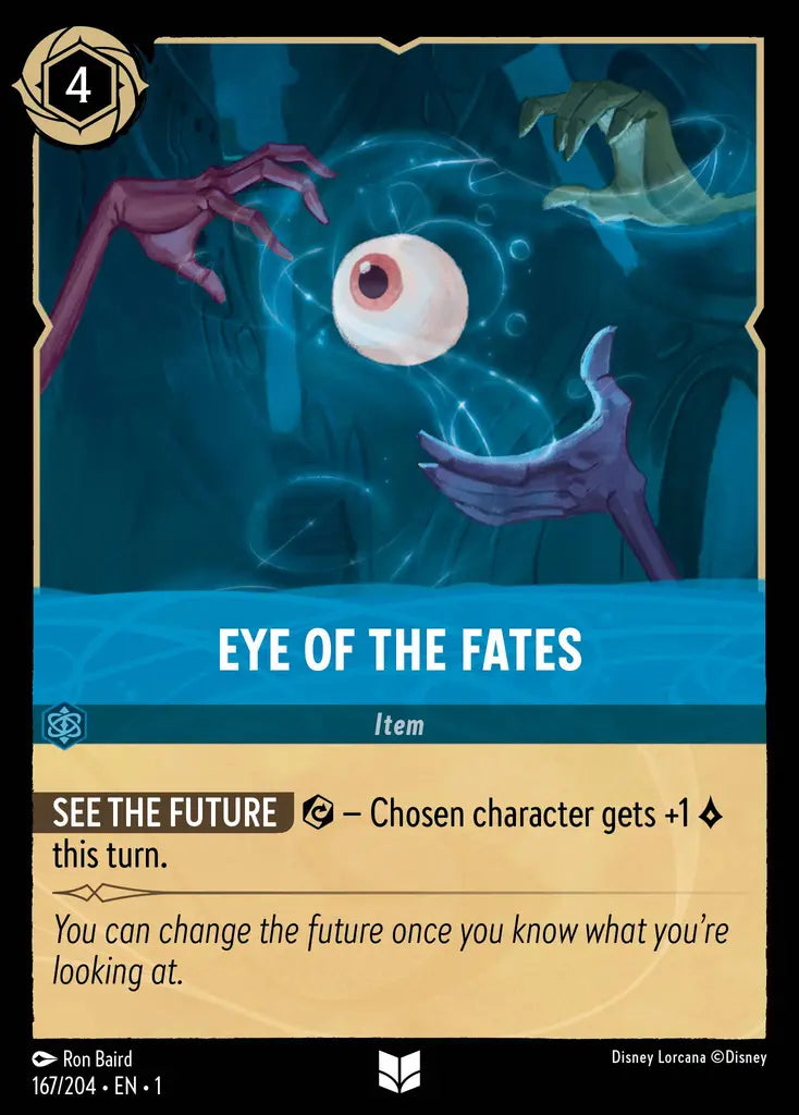 Eye of the Fates - 167/204 - Uncommon - The First Chapter - Disney Lorcana