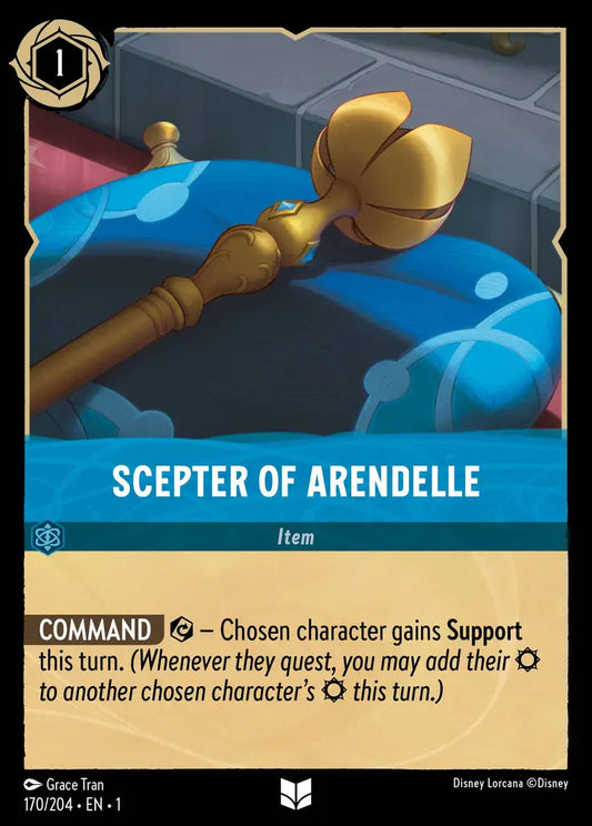 Scepter of Arendelle - 170/204 - Uncommon - The First Chapter - Disney Lorcana