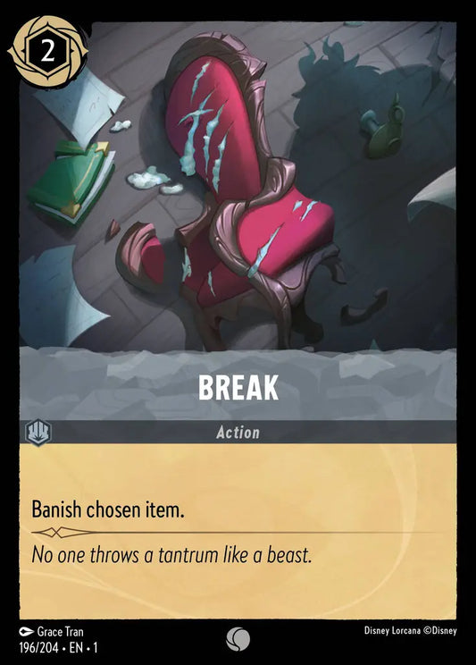 Break - 196/204 - Common - The First Chapter - Disney Lorcana