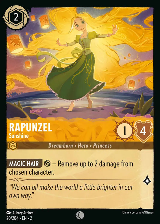 Rapunzel - Sunshine - 20/204 - Disney Lorcana