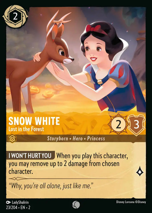 Snow White - Lost in the forest - 23/204 - Disney Lorcana