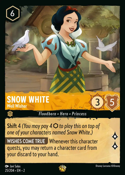 Snow White - Well Wisher - 25/204 - Disney Lorcana