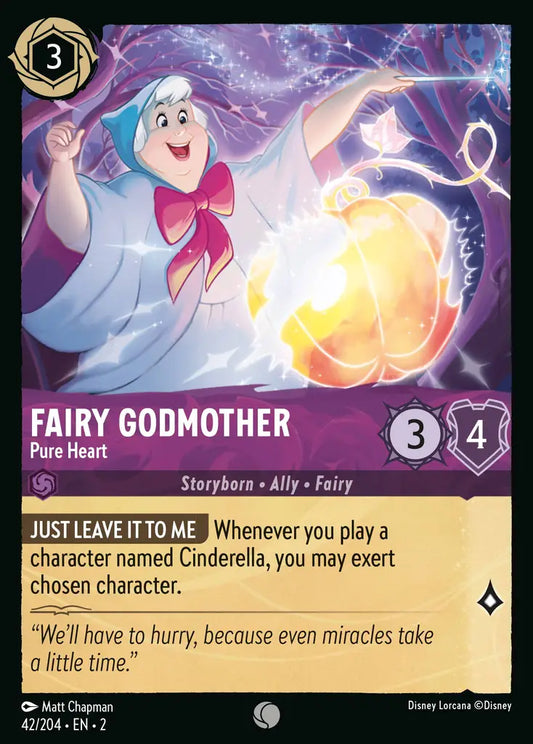 Fairy Godmother - Pure Heart - 42/204 - Disney Lorcana