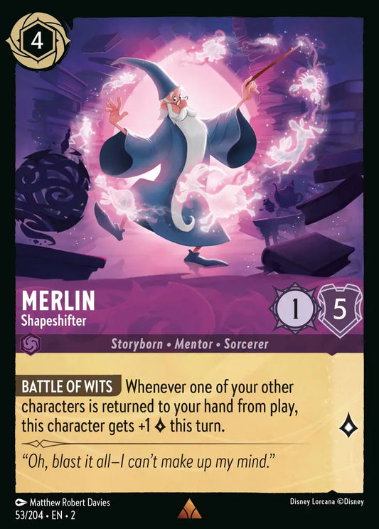 Merlin - Shapeshifter - 53/204 - Disney Lorcana