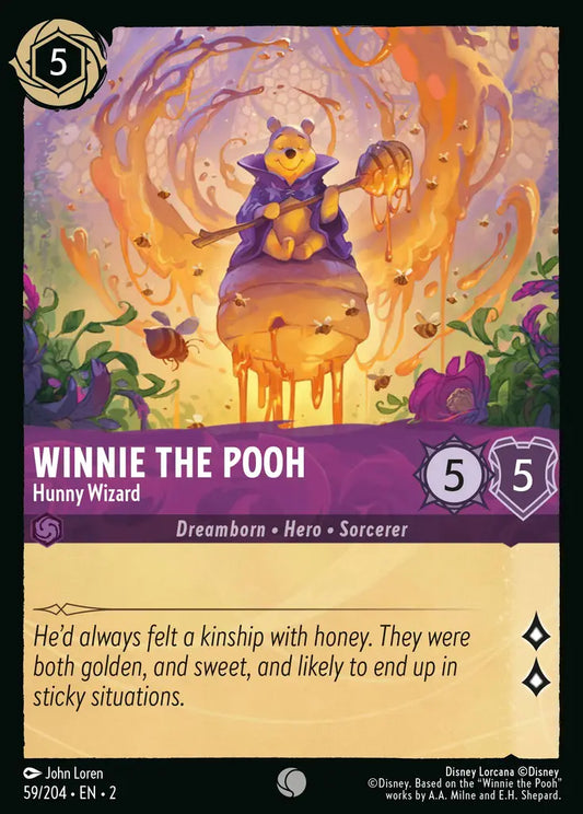 Winnie the Pooh - Hunny Wizard - 59/204 - Disney Lorcana