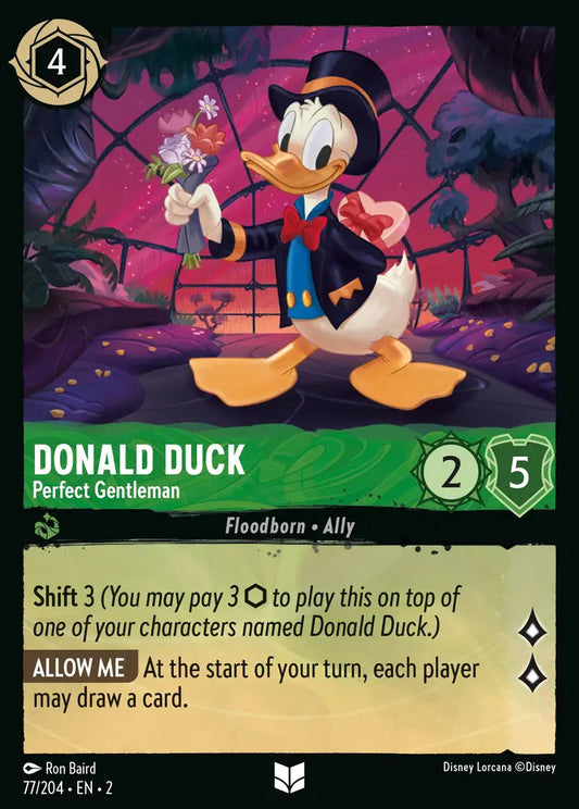 Donald Duck - Perfect Gentleman - 77/204 - Disney Lorcana