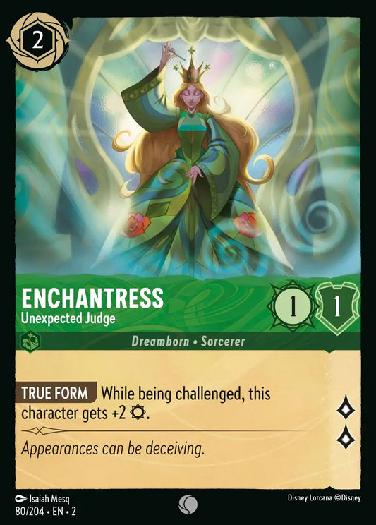 Enchantress - Unexpected Judge - 80/204 - Disney Lorcana