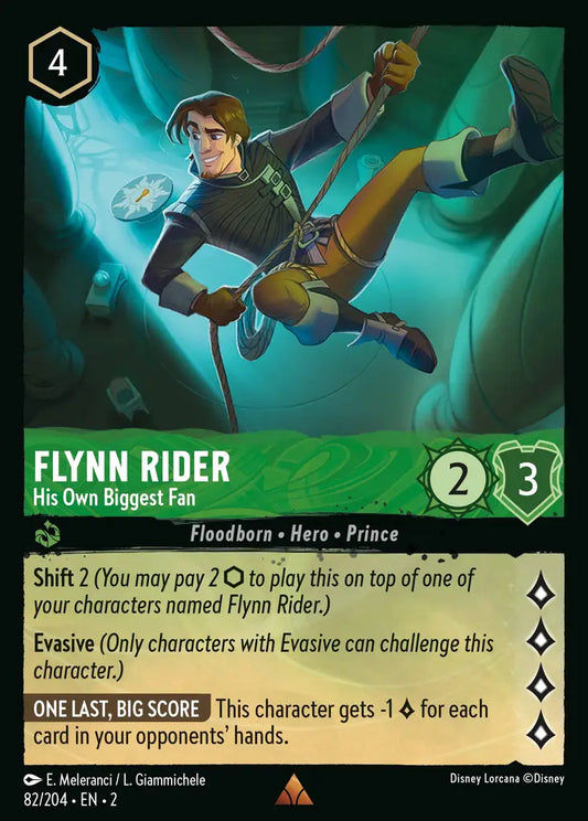 Flynn Rider - His Own Biggest Fan - 82/204 - Disney Lorcana