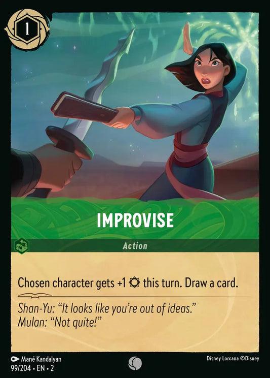 Improvise - 99/204 - Disney Lorcana