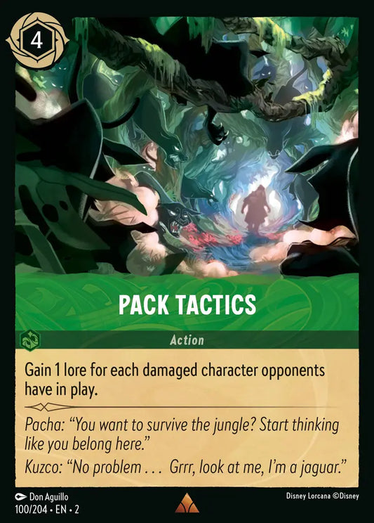 Pack Tactics - 100/204 - Disney Lorcana