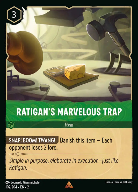 Ratigan's Marvelous Trap - 102/204 - Disney Lorcana