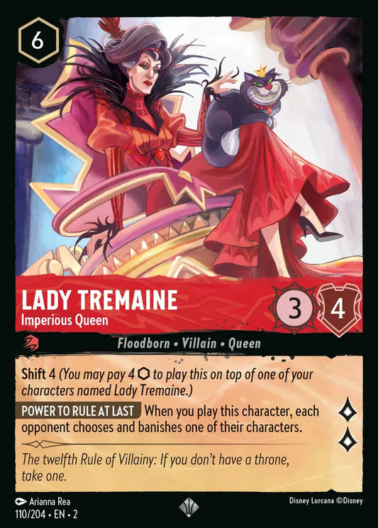 Lady Tremaine - Imperious Queen - 110/204 - Disney Lorcana