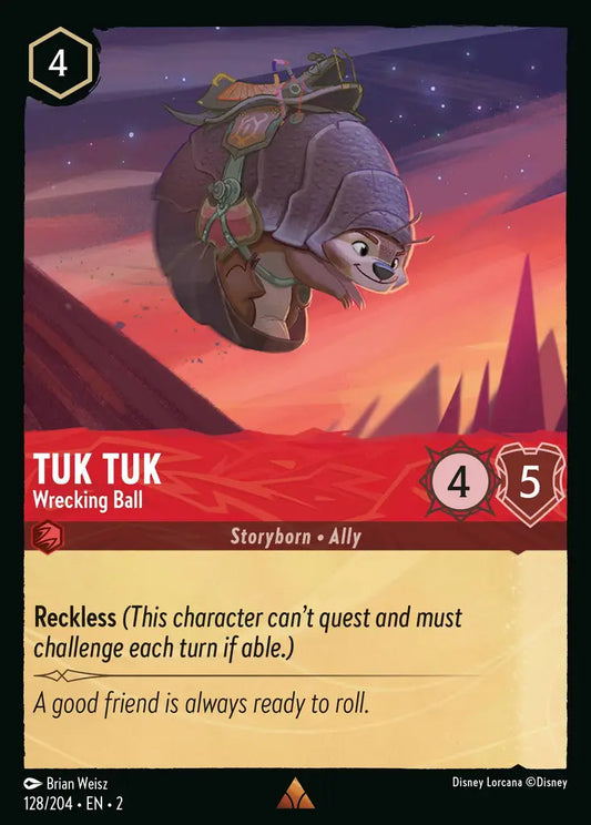 Tuk Tuk - Wrecking Ball - 128/204 - Disney Lorcana
