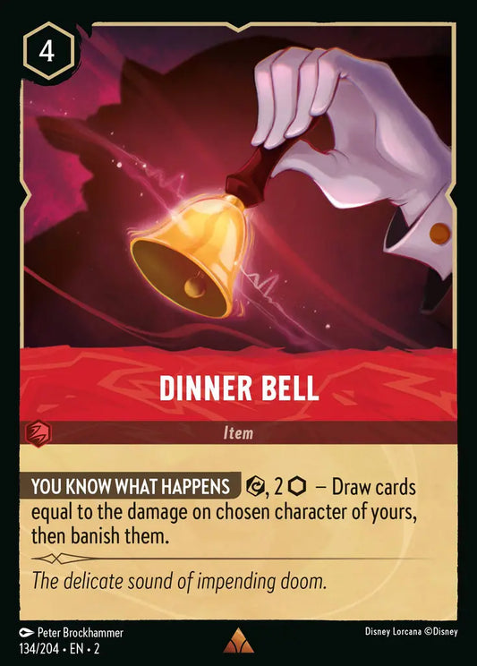 Dinner Bell - 134/204 - Disney Lorcana