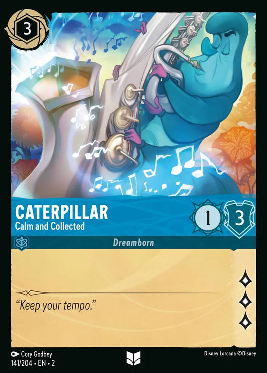 Caterpillar - Calm and Collected - 141/204 - Disney Lorcana