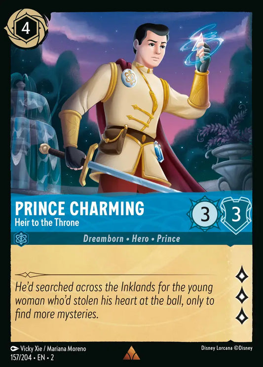 Prince Charming - Heir to the Throne - 157/204 - Disney Lorcana
