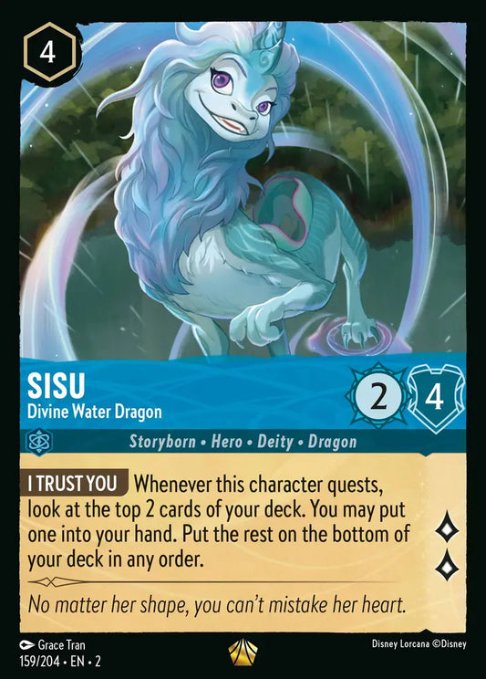 Sisu - Divine Water Dragon - 159/204 - Disney Lorcana