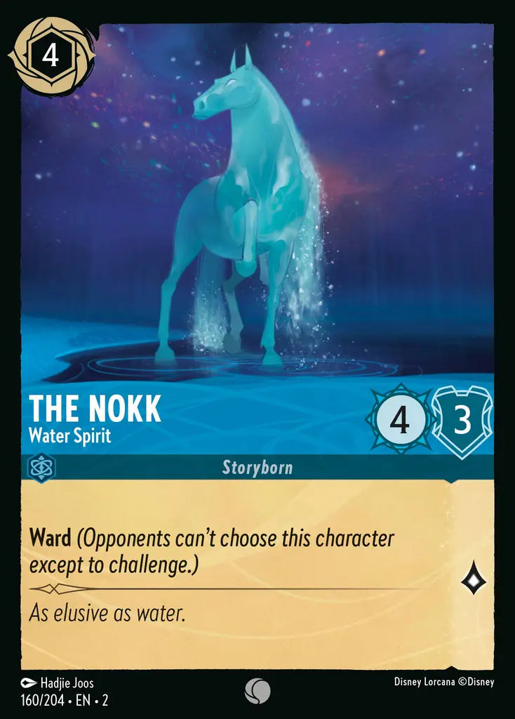 The Nokk - Water Spirit - 160/204 - Disney Lorcana