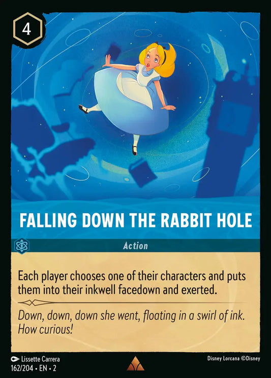 Falling Down The Rabbit Hole - 162/204 - Disney Lorcana