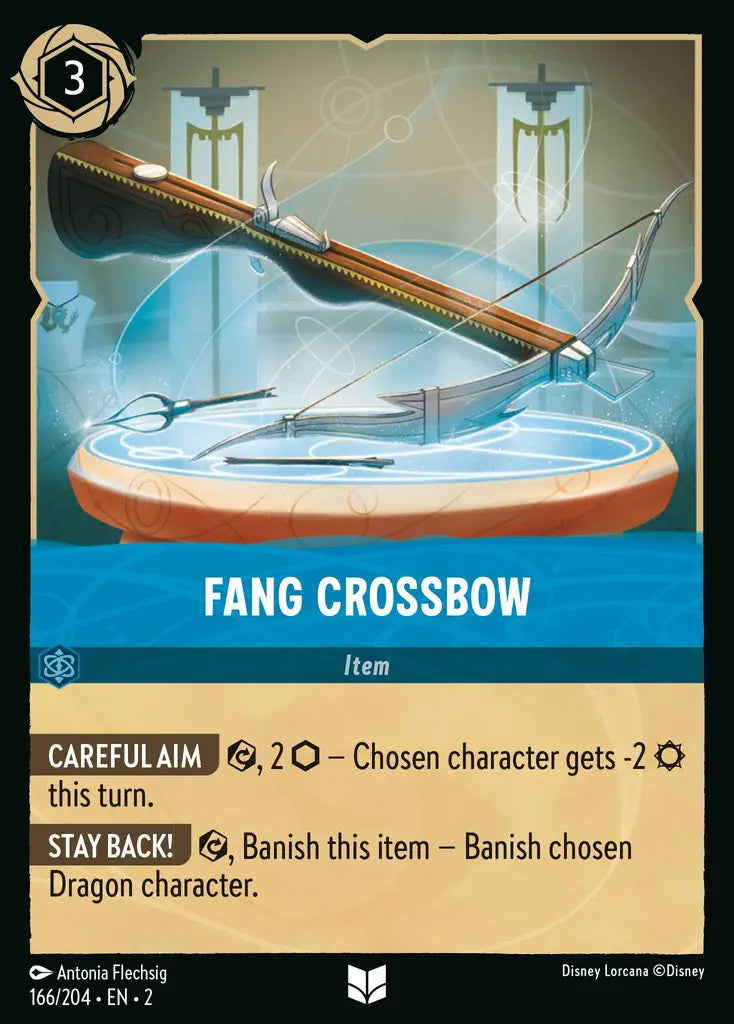 Fang Crossbow - 166/204 - Disney Lorcana