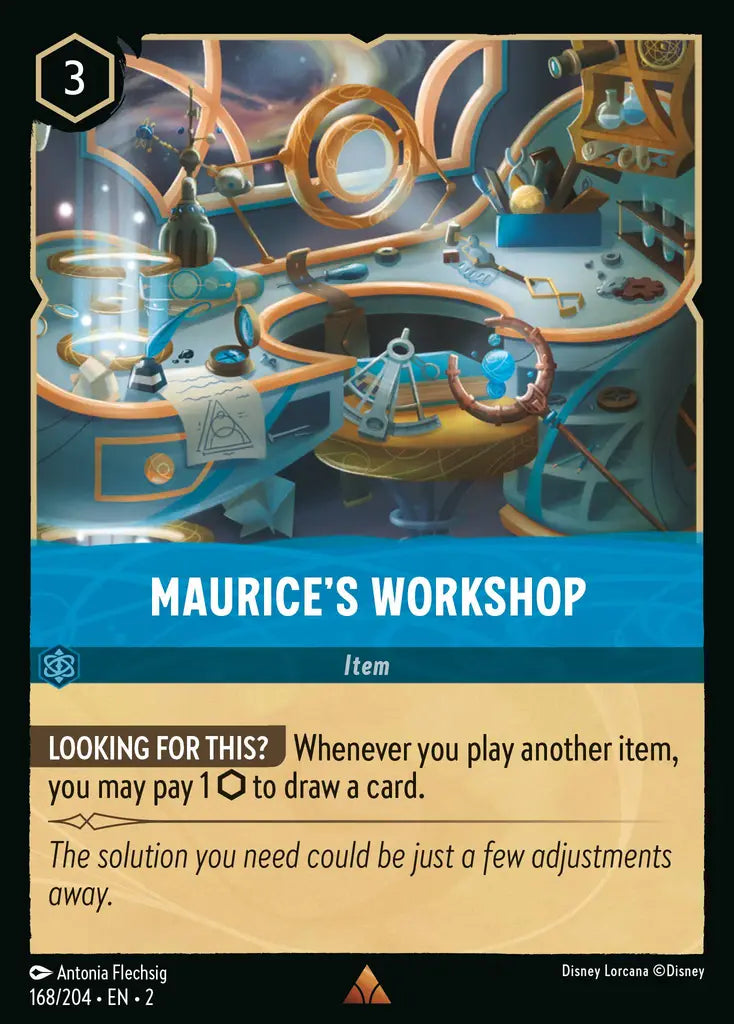 Maurice's Workshop - 168/204 - Disney Lorcana