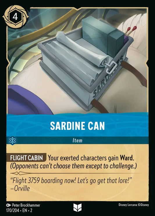 Sardine Can - 170/204 - Disney Lorcana