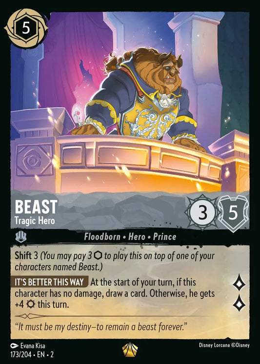 Beast - Tragic Hero - 173/204 - Disney Lorcana