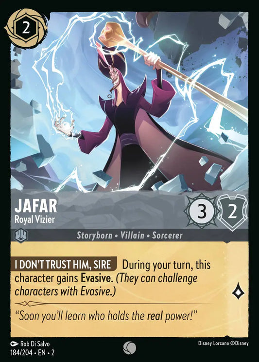 Jafar - Royal Vizier - 184/204 - Disney Lorcana